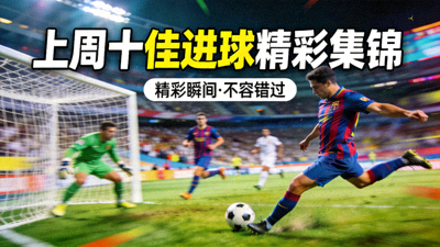 上周十佳进球精彩集锦视频封面